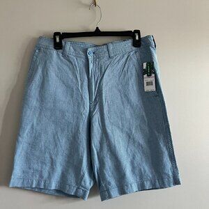 NWT | Men's Cubavera Casual Linen Blend Shorts | Size 32 | Lightweight & Stylish